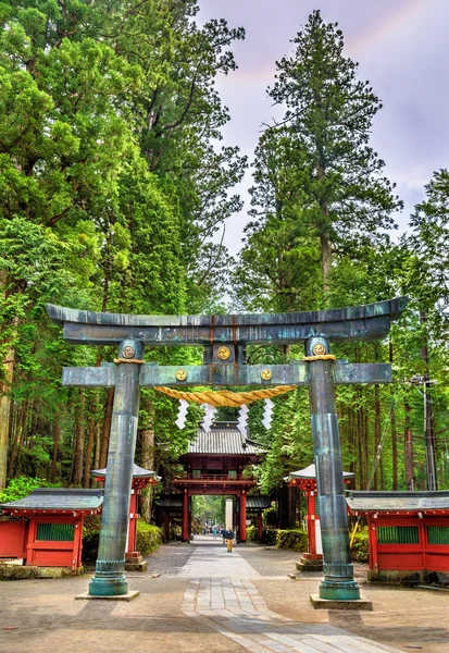 Svatyně Futarasan, světového dědictví UNESCO v Nikko — Stock fotografie