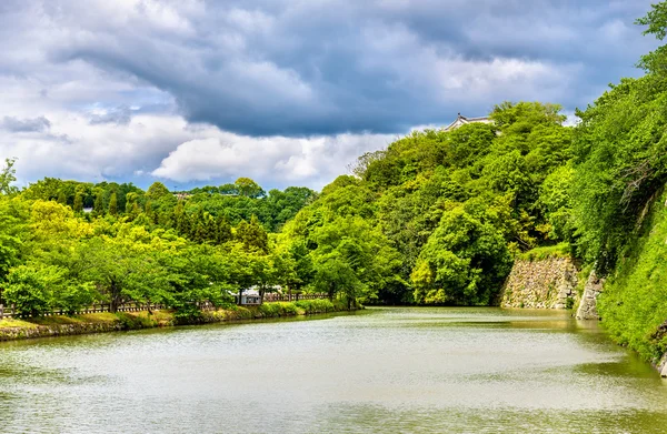 Vallat på Himeji slott i Japan — Stockfoto