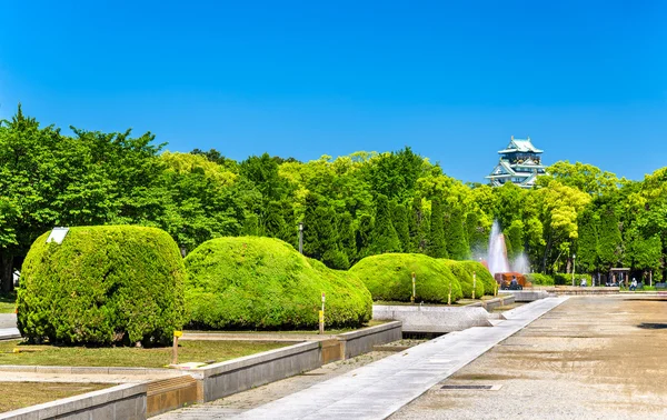 View of Osaka Castle Park in Japan — Stock Photo, Image