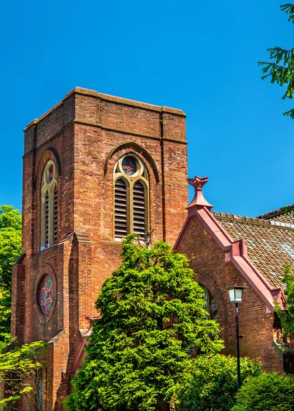 St. Agnes Cathedral, een christelijke kerk in Kyoto — Stockfoto