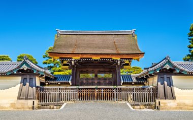 Gosho Kyoto İmparatorluk Sarayı kapısı