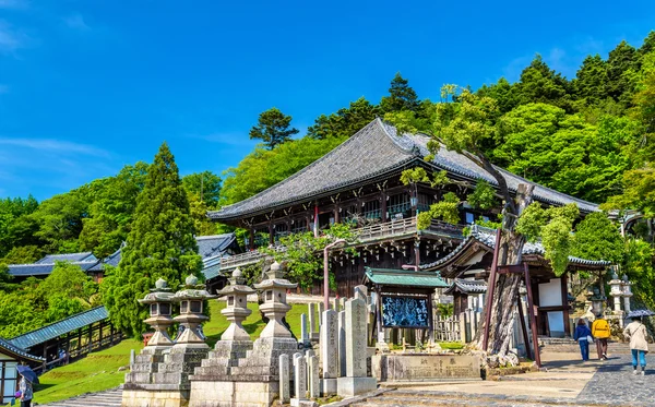 Nigatsu-do, sál Tódai ji temple v Nara — Stock fotografie