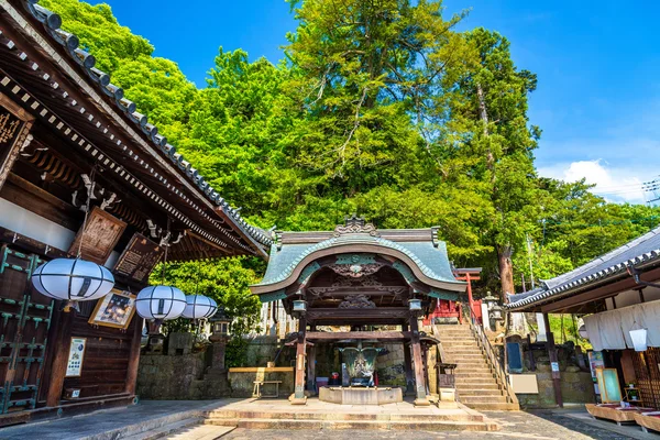 Nigatsu-do, sál Tódai ji temple v Nara — Stock fotografie