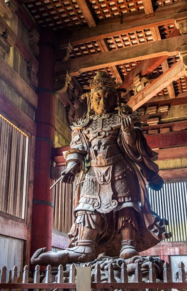 Komokuten, ein Wächter im Todaiji-Tempel in Nara — Stockfoto