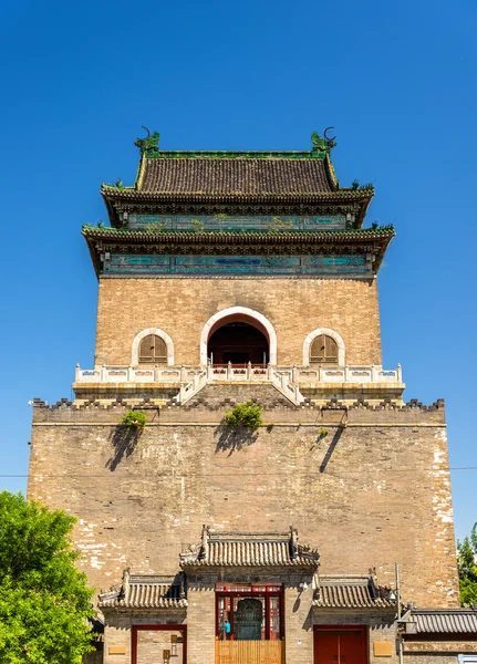 Zhonglou nebo zvonice v Pekingu — Stock fotografie