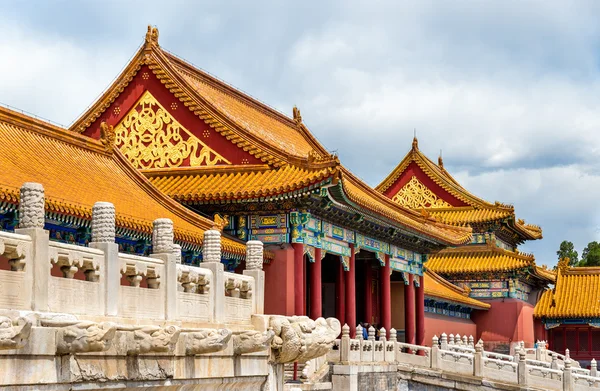 Brama najwyższej harmonii w Zakazane Miasto - Beijing — Zdjęcie stockowe