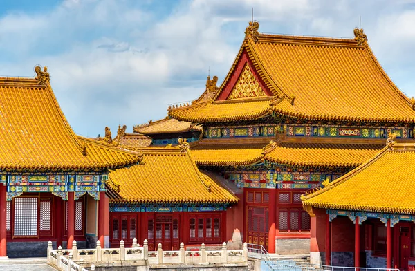 Vista de la Ciudad Prohibida en Beijing — Foto de Stock