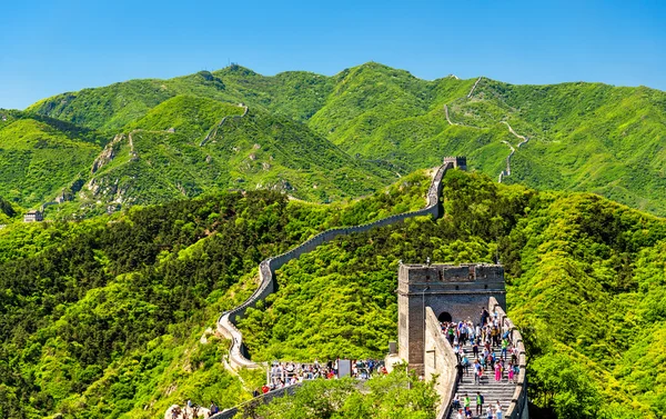 Il grande muro della Cina — Foto Stock