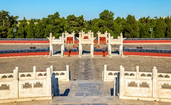 北京の天壇で円形のマウンド祭壇 — ストック写真