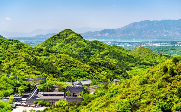 View of the Great Wall at Badaling - China — Stock Photo, Image