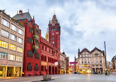 Rathaus, Basel Town Hall - İsviçre