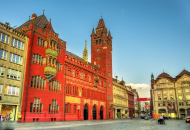 Rathaus, Basel Town Hall - İsviçre