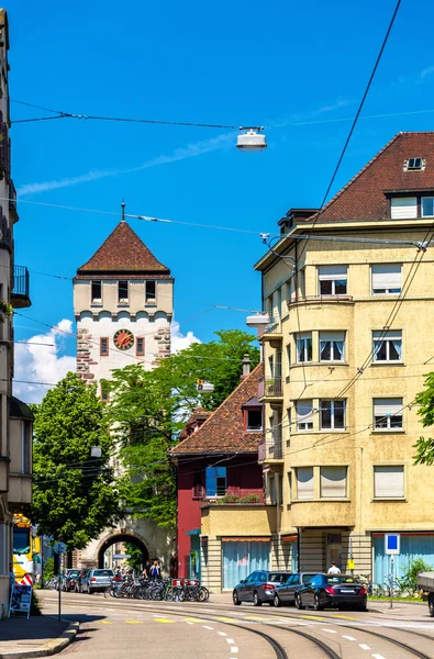 Tor des heiligen Johannes in Basel — Stockfoto