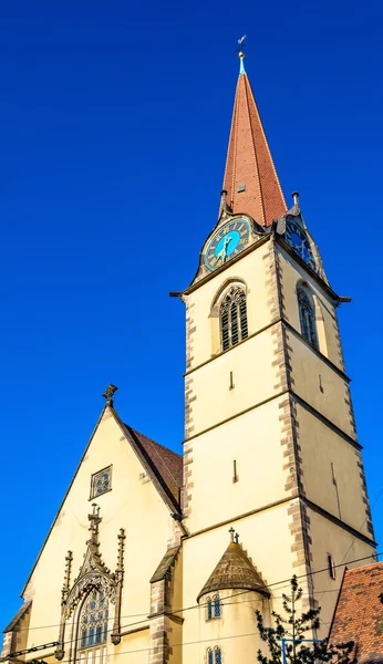 Heiliggeistkirche, una iglesia católica en Basilea — Foto de Stock