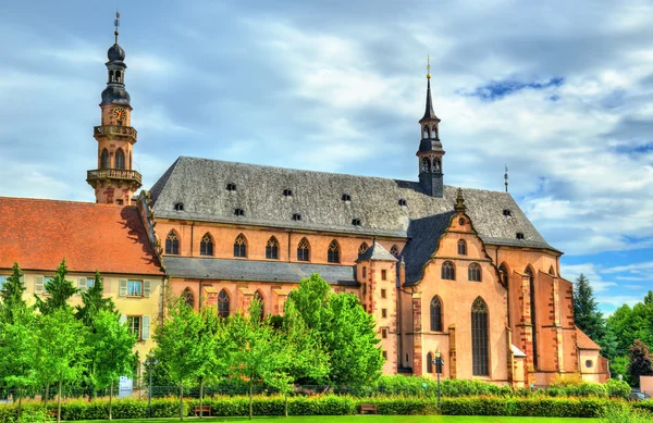 Jezuitský kostel ve městě Molsheim - Francie — Stock fotografie