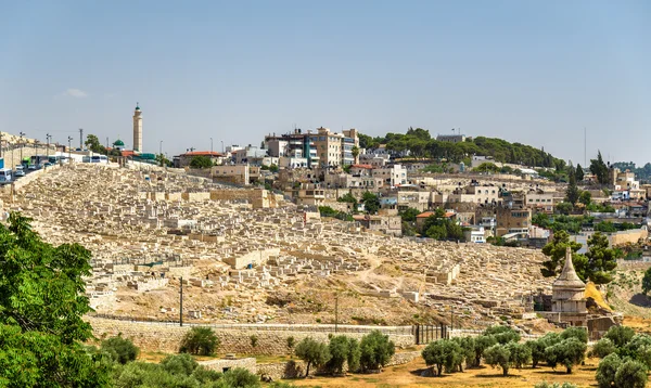 Mount of Olives Yahudi Mezarlığı - Jerusalem — Stok fotoğraf