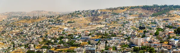 Kudüs'te yerleşim bölgelerinden görünümü — Stok fotoğraf