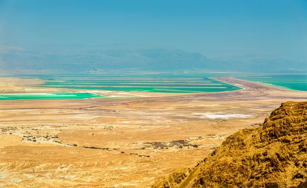 Judaean Desert in de buurt van de Dode Zee - Israël — Stockfoto