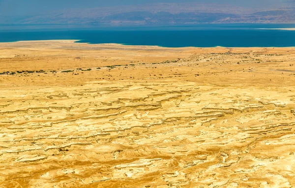 Judaean Desert in de buurt van de Dode Zee - Israël — Stockfoto