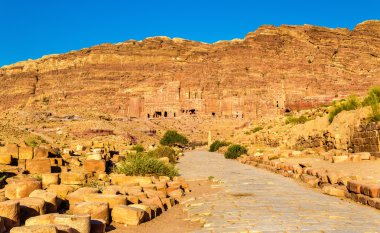 Kral mezarları, Petra, UNESCO Dünya Miras Listesi görünümünü