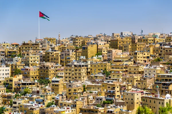 Városképet gazdagító épületnek szánták, Amman, Jordánia — Stock Fotó