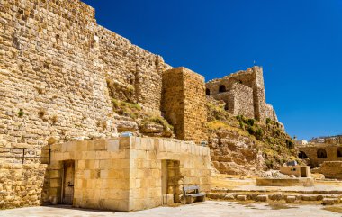 Ortaçağ Haçlılar kalede Al Karak