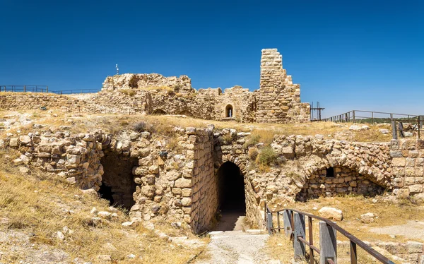 Středověký hrad křižáci v Al Karak — Stock fotografie