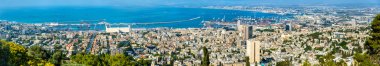 Panorama Haifa dan mount carmel