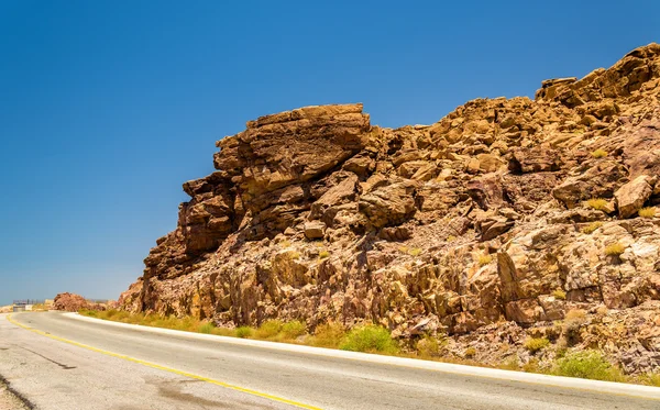 Autopista 65 cerca del Mar Muerto — Foto de Stock