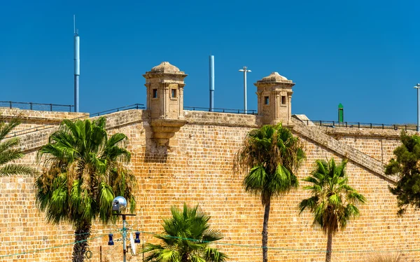 Ancient City Walls of Acre - Israel — Stock Photo, Image