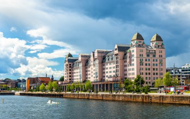 Oslo waterfront binaları