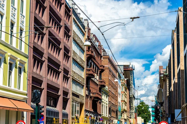 Buildings in the city centre of Oslo — Stock Photo, Image