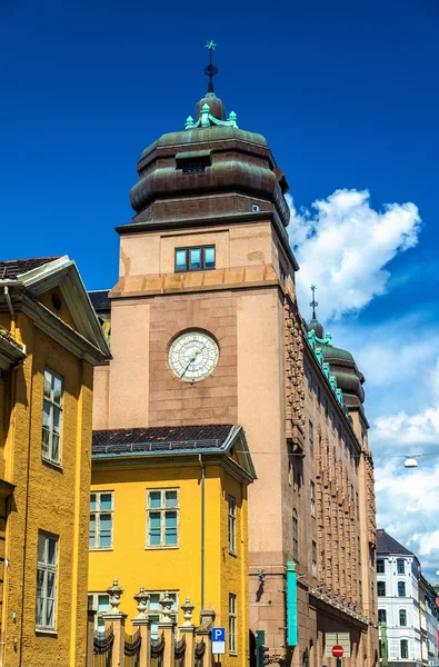 Gebäude in der Innenstadt von Oslo — Stockfoto