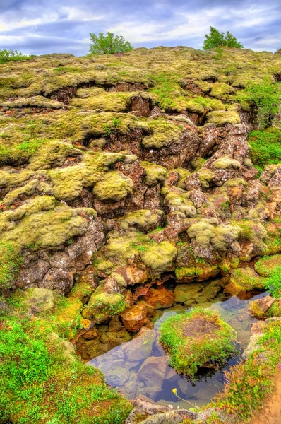 Parque Nacional Thingvellir, Patrimonio de la Humanidad por la UNESCO - Islandia — Foto de Stock