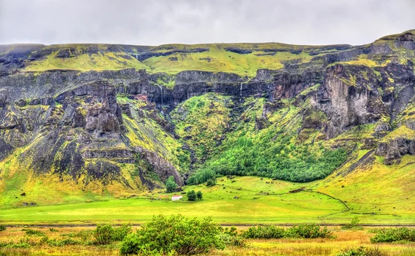 Góry w regionie South Iceland — Zdjęcie stockowe