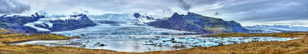 Ледниковая лагуна Фьяллсарлон в Исландии — стоковое фото