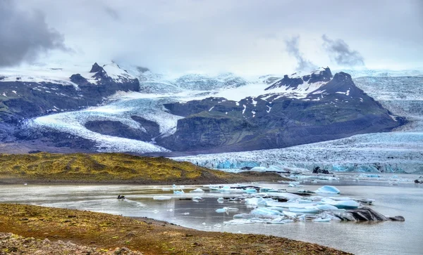 Fjallsarlon Gletscherlagune in Island — Stockfoto