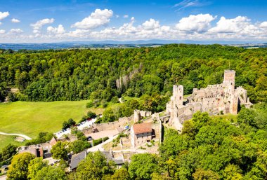 Loerrach 'taki Roetteln Kalesi - Kara Orman, Baden-Wuerttemberg, Almanya