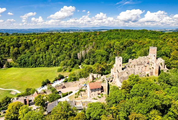 Castillo Roetteln Loerrach Selva Negra Baden Wuerttemberg Alemania —  Fotos de Stock