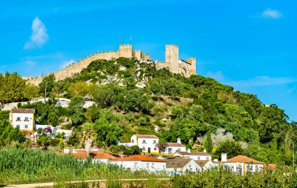 Castillo Obidos Una Ciudad Fortificada Medieval Región Oeste Portugal — Foto de Stock