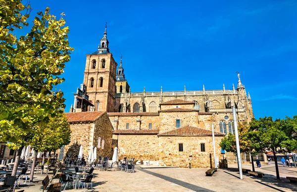 La Catedral de Astorga en España — Foto de Stock