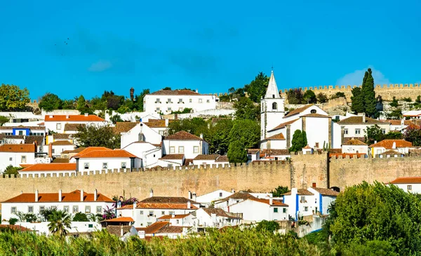 Iglesia de Santa Maria en Obidos, Portugal — Foto de Stock