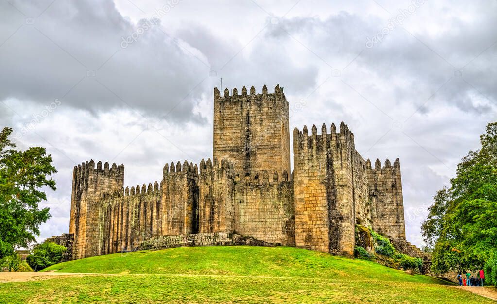 Castle of Guimaraes in Portugal