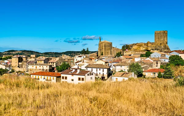 Luesia város Zaragoza tartomány Spanyolország — Stock Fotó