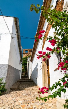 İspanya 'daki Caceres Mimarisi