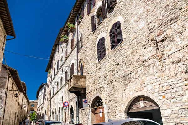 Strade di Assisi in Italia — Foto Stock