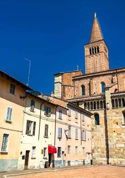 Cattedrale di Piacenza in Italia — Foto Stock