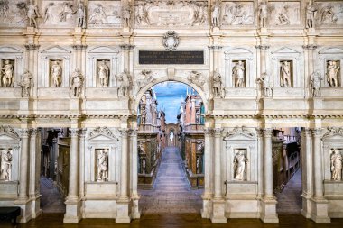 Teatro Olimpico in Vicenza, Italy clipart