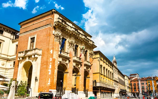 Palazzo del capitaniato in vicenza, itália — Fotografia de Stock