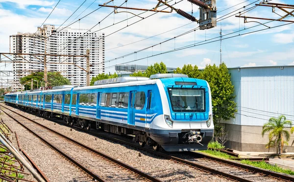 Pendeltåg i Buenos Aires, Argentina — Stockfoto